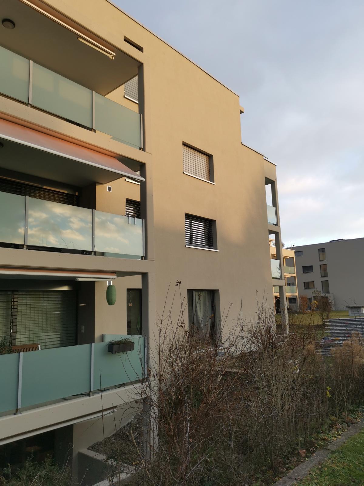 Fensterdetail an einer Fassade