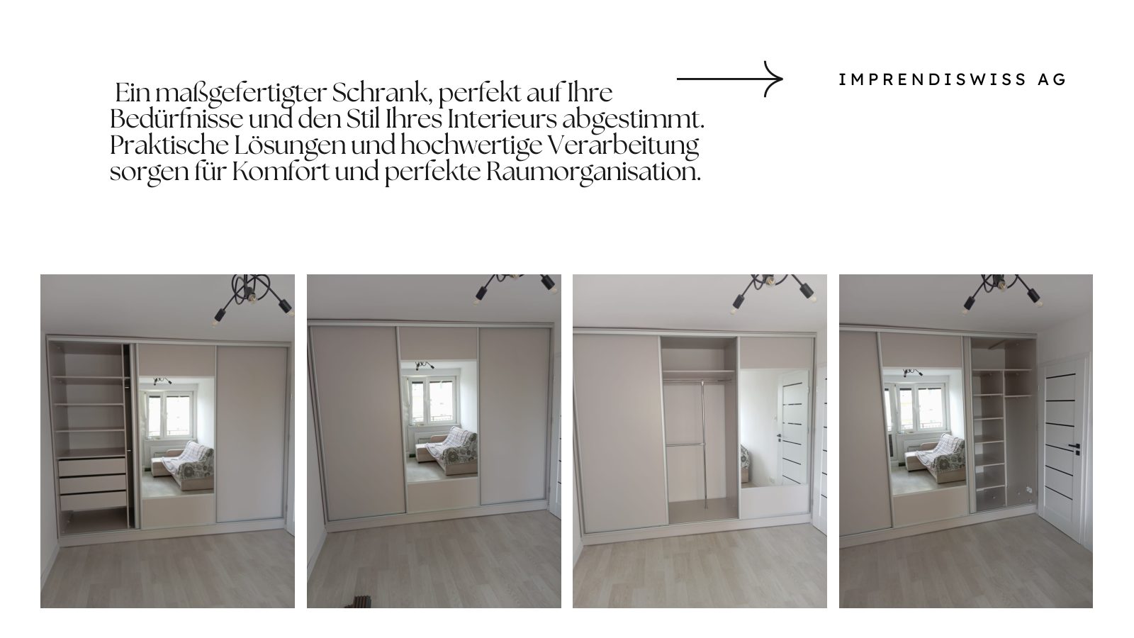 Massgefertigter Schrank